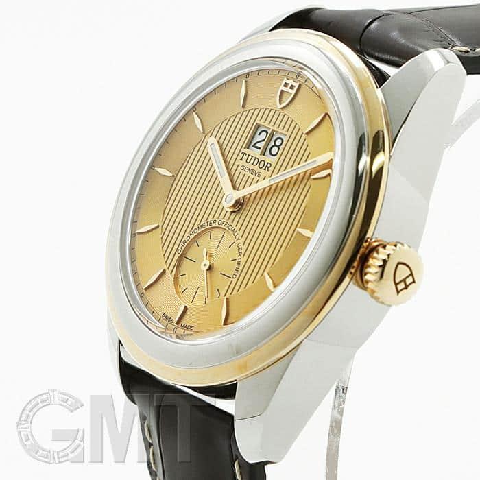 TUDOR チューダー グラマー ダブルデイト 57103 シャンパン 新品メンズ