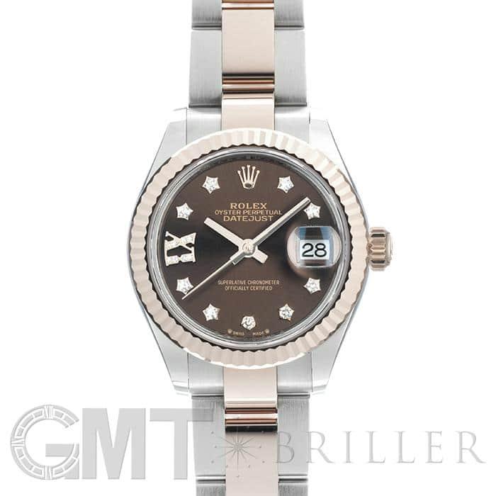 ROLEX（ロレックス） デイトジャスト 28 279171G チョコレート 9