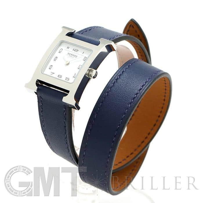 エルメス Hウォッチ HH1.210.131/SW7UNR1 055405WW00 ドゥブルトゥール ネイビー HERMES 新品レディース 腕時計 送料無料｜gmt｜02