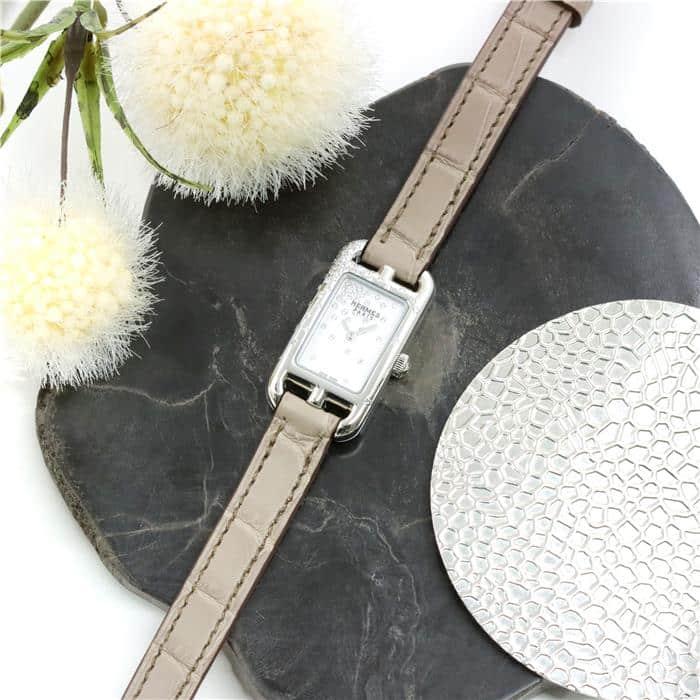 HERMES（エルメス） ナンタケット ジュテ・ドゥ・ディアマン 17×23 mm