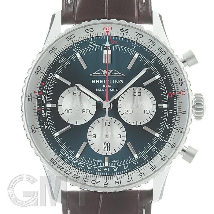 ナビタイマー ブライトリング B01 クロノグラフ 46 AB0137211C1P1  