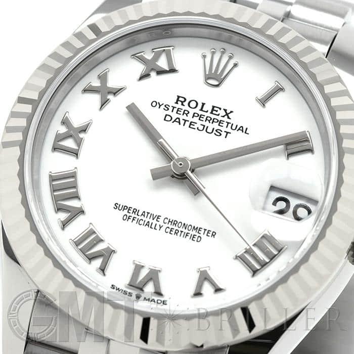 デイトジャスト ロレックス 31 278274 ホワイト ローマ ジュビリー