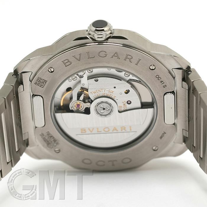 BVLGARI ブルガリ オクト ローマ 103738 シルバー 新品メンズ