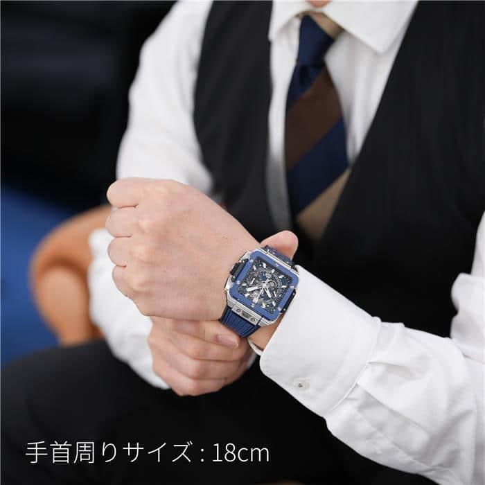 HUBLOT（ウブロ） スクエアバン ウニコ チタニウム ブルーセラミック