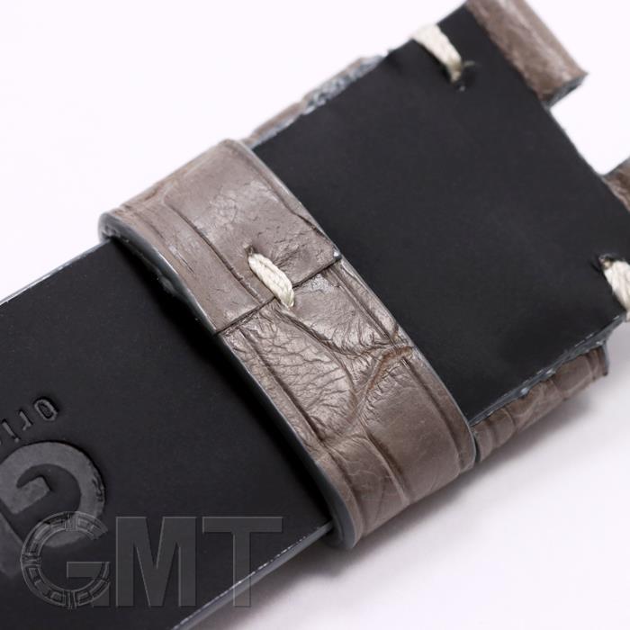 夏仕様パネライ クロコダイルストラップ裏ラバーearnest dバックル仕様 夏仕様パネライ クロコダイルストラップ裏ラバーearnest d