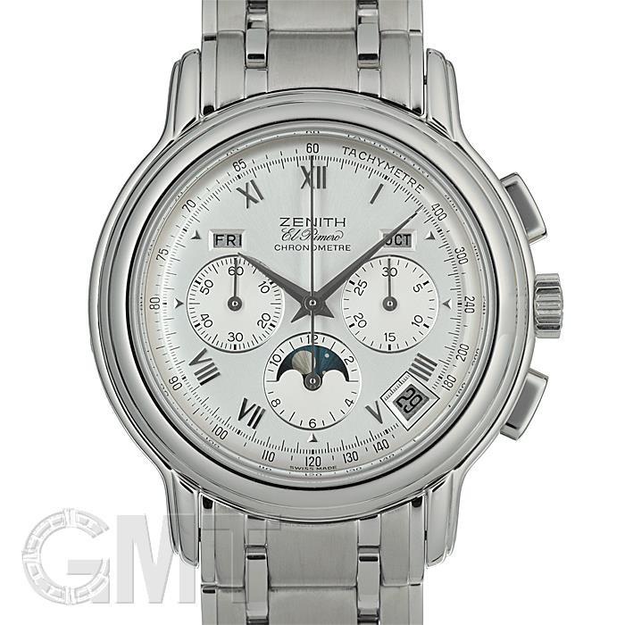 人気満点 ゼニス Tトリプルカレンダームーンフェイズ クロノマスター ゼニス クロノマスター 年中無休 送料無料 腕時計 中古 メンズ Zenith 02 0240 410 01 Tトリプルカレンダームーンフェイズ メンズ腕時計 Headshotsbar Com