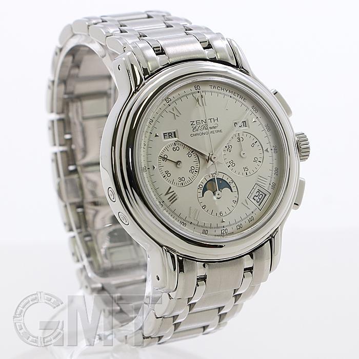 人気満点 ゼニス Tトリプルカレンダームーンフェイズ クロノマスター ゼニス クロノマスター 年中無休 送料無料 腕時計 中古 メンズ Zenith 02 0240 410 01 Tトリプルカレンダームーンフェイズ メンズ腕時計 Headshotsbar Com