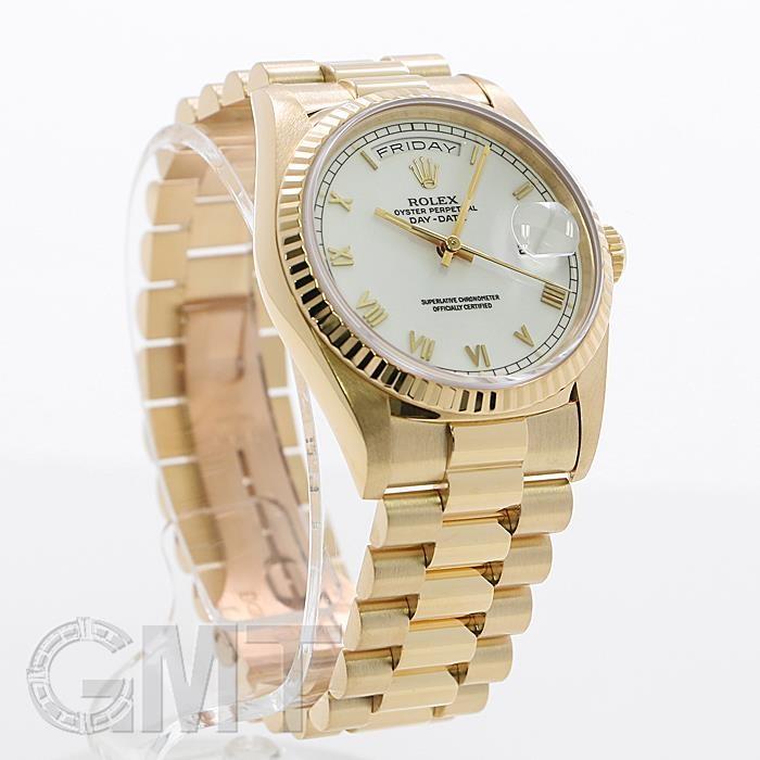 ROLEX（ロレックス） デイデイト 18238 ホワイトローマ 【中古
