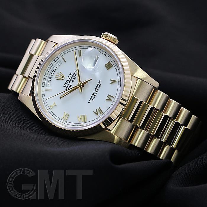 ROLEX（ロレックス） デイデイト 18238 ホワイトローマ 【中古