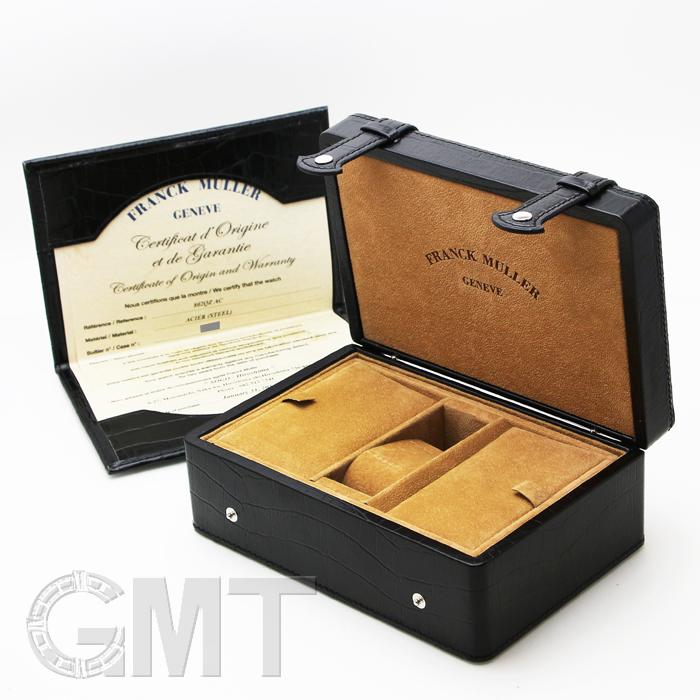 ☆美品★箱・保証書付き【FRANCK MULLER】フランクミュラー ロングアイランド 802QZ クォーツ レディース【ev15】 802QZ AC FRANCK MULLER（フランクミュラー） ロングアイランド