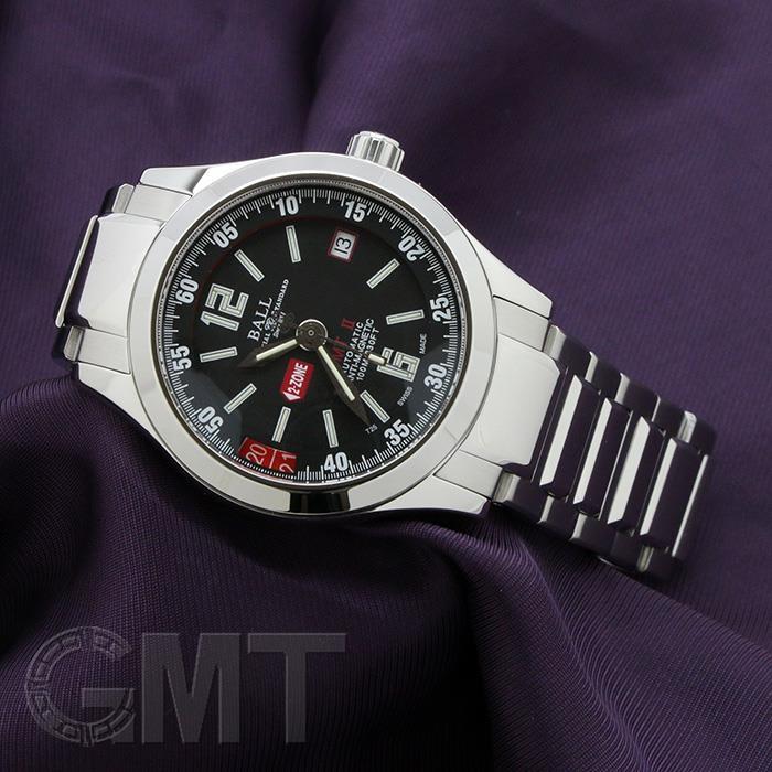 ボールウォッチ エンジニア マスターII GMT ブラック GM1032C-S1AJ-BK BALL WATCH 【中古】【メンズ】 【腕時計】  【送料無料】 【年中無休】