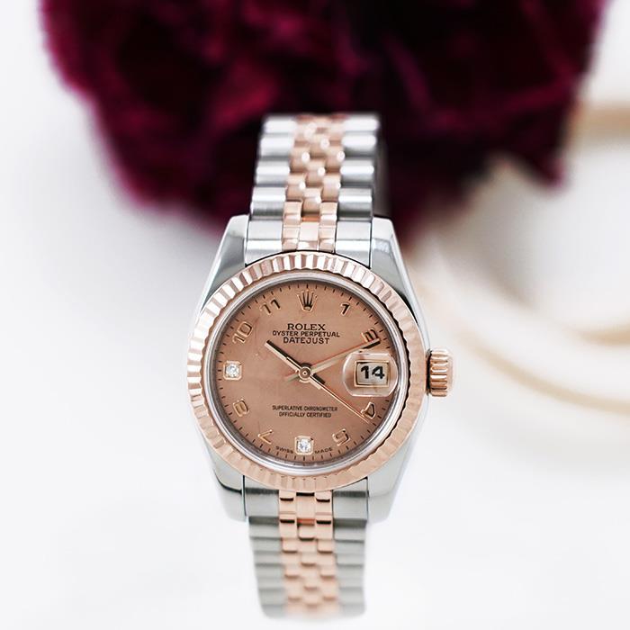 ロレックス デイトジャスト n2br ピンクゴールダスト M番 Rolex 中古レディース 腕時計 送料無料 Gmt 時計専門店 通販 Yahoo ショッピング