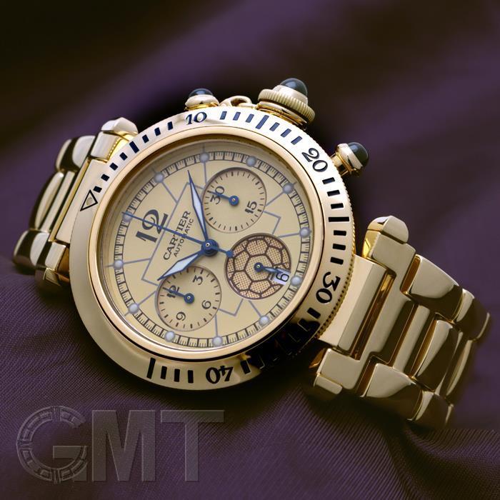 Cartier カルティエ パシャクロノグラフ W3017551 2002年 FIFA Cartier カルティエ パシャクロノグラフ W3017551 2002年 FIFA