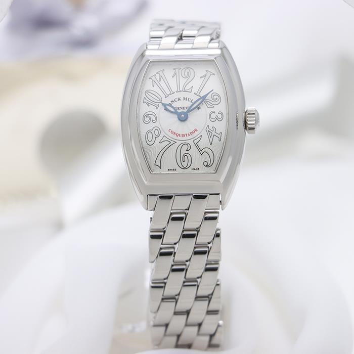 FRANCK MULLER フランクミュラー コンキスタドール 8005LQZ シルバー  