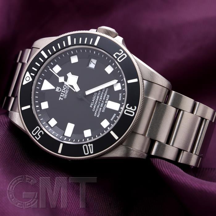チュードル TUDOR 25600TN ぺラゴス デイト 自動巻き TUDOR 文字盤ブラック 25600TN チュードル TUDOR 25600TN ぺラゴス