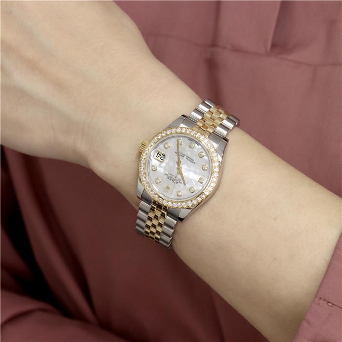 ROLEX（ロレックス） デイトジャスト 178383NG 31mm ホワイトMOP