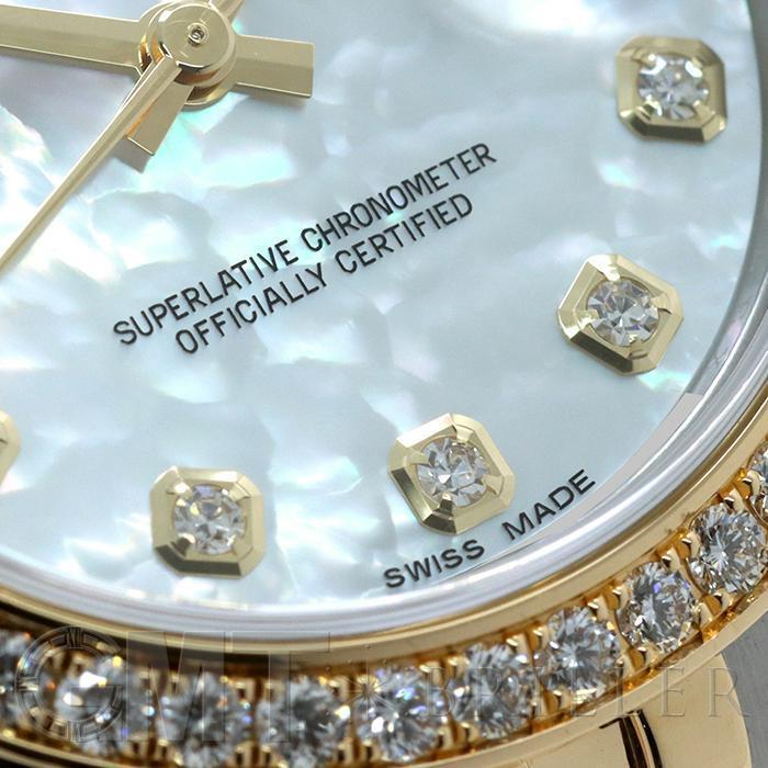 ROLEX（ロレックス） デイトジャスト 178383NG 31mm ホワイトMOP