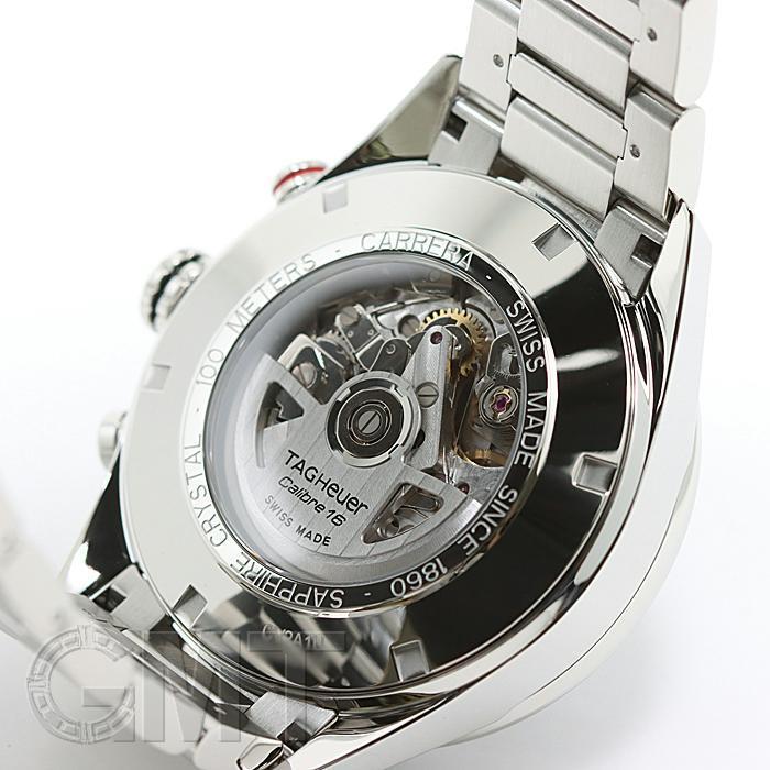 カレラ キャリバー16 クロノ デイデイト グレー CV2A1U.BA0738 TAG HEUER 中古メンズ 腕時計 【Dark green】 送料無料