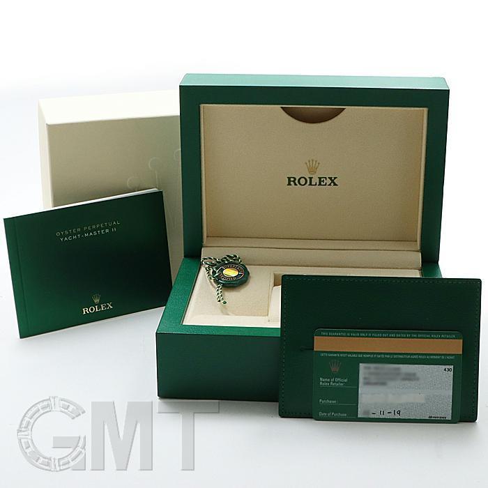 ロレックス ヨットマスターII 116680 白針 ROLEX 中古メンズ 腕時計 送料無料｜gmt｜04