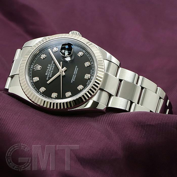 ROLEX（ロレックス） デイトジャスト41 126334G ブラック オイスター