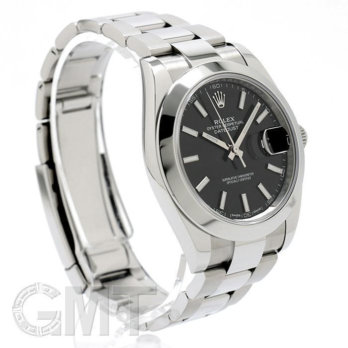 ROLEX（ロレックス） デイトジャスト41 126300 ブラック オイスター