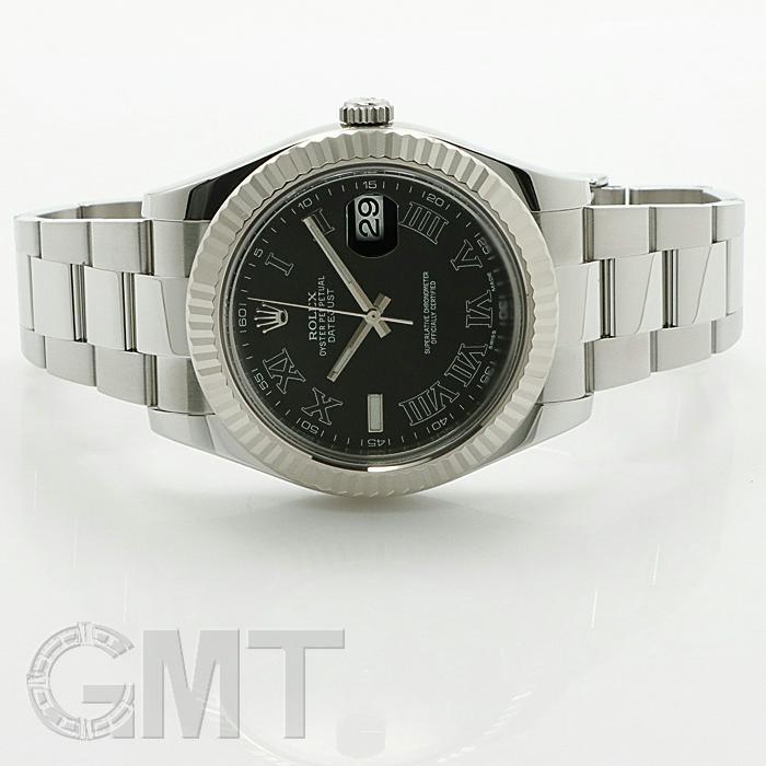 ROLEX（ロレックス） デイトジャストII 116334 グレーブラックローマ
