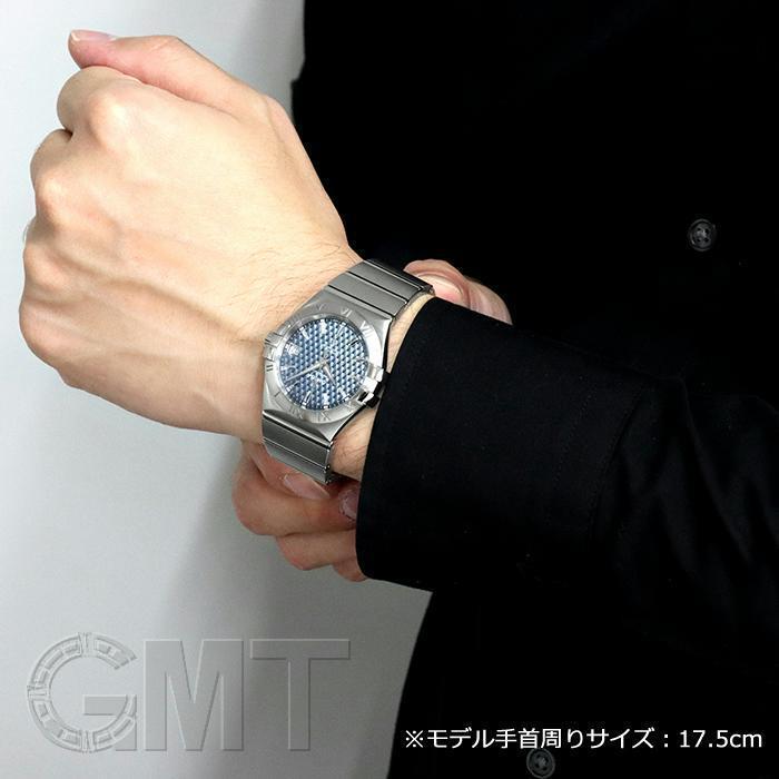 OMEGA オメガ コンステレーション ブルー 123.10.35.20.03.002