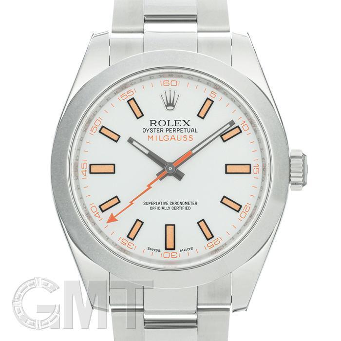 ロレックス ミルガウス 116400 ホワイト V番 ROLEX 中古メンズ 腕時計 送料無料 :3717013035260:GMT 時計専門店 -  通販 - Yahoo!ショッピング