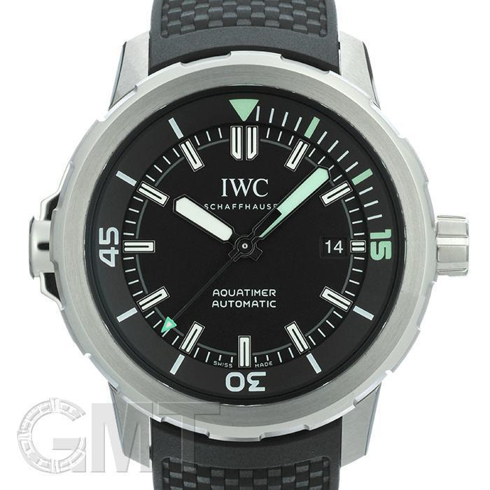 IWC アクアタイマー オートマティック W329001 ブラック IWC 中古メンズ 腕時計 送料無料｜gmt
