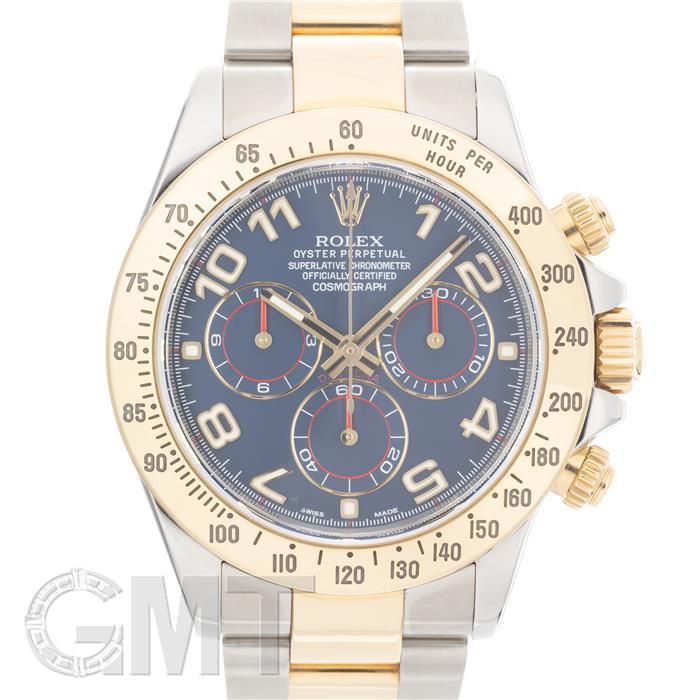 デイトナ（ROLEX） ロレックス デイトナ 116523 ブルーアラビア 保証書