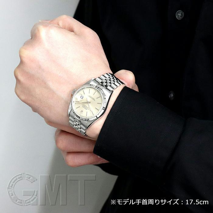 ROLEX（ロレックス） デイトジャスト 36mm 16234 シルバー 保証書2004
