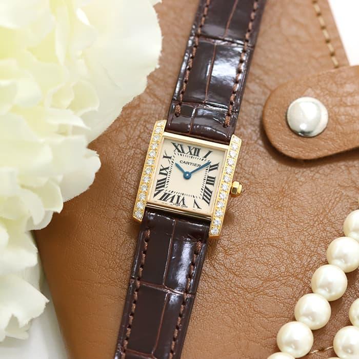 Cartier カルティエ タンクフランセーズ SM WE100151 CARTIER 中古 
