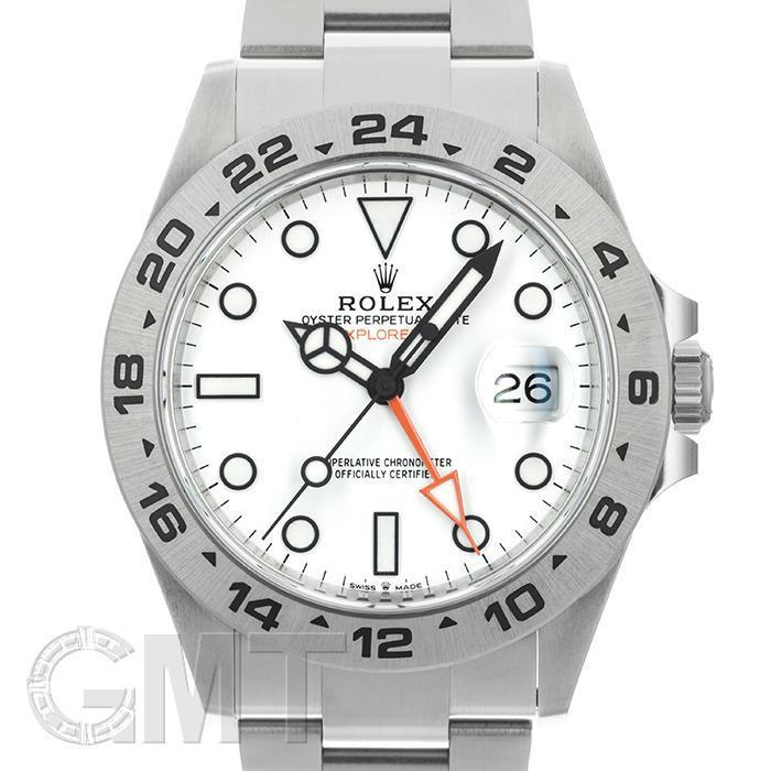 デビュー年の新品実勢価格を上回っている、エクスプローラー2 226570白文字盤