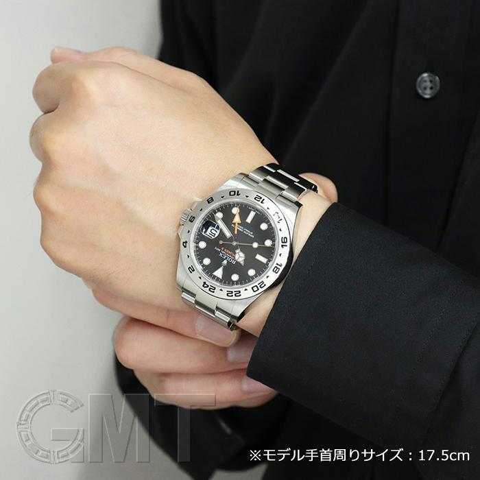 ロレックス エクスプローラー II 216570 ブラック 保証書2019年 付属品完品 ランダムシリアル ROLEX 中古メンズ 腕時計 送料無料｜gmt｜09