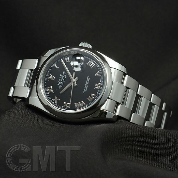 ROLEX ロレックス デイトジャスト36 116200 ブラックローマ