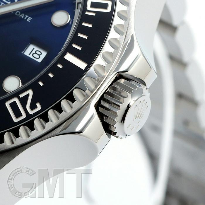シードゥエラー ディープシー 126660 Dブルー ランダムシリアル 付属品完品 ROLEX 中古メンズ 腕時計 送料無料｜gmt｜03