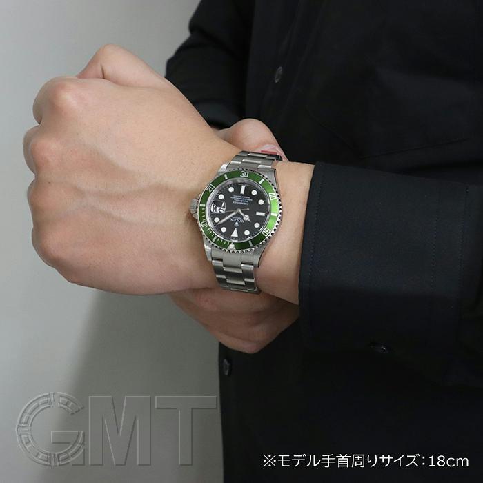 ロレックス サブマリーナーデイト 16610LV 保証書2010年 V品番 付属品完品 ROLEX 中古メンズ 腕時計 送料無料｜gmt｜08