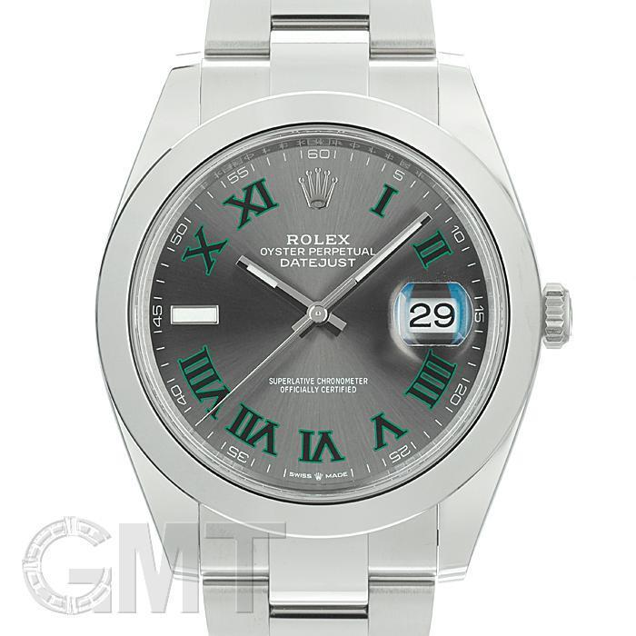 ROLEX（ロレックス） デイトジャスト41 126300 スレートローマ