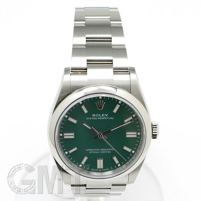 ROLEX（ロレックス） オイスターパーペチュアル36 126000 グリーン【未