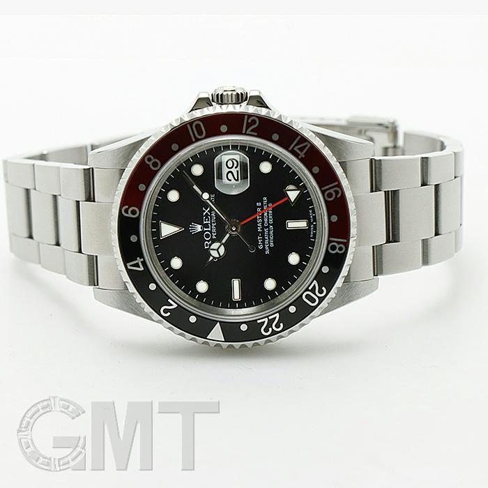 ROLEX（ロレックス） GMTマスターII 16710 ブラック/レッド 保証書2007