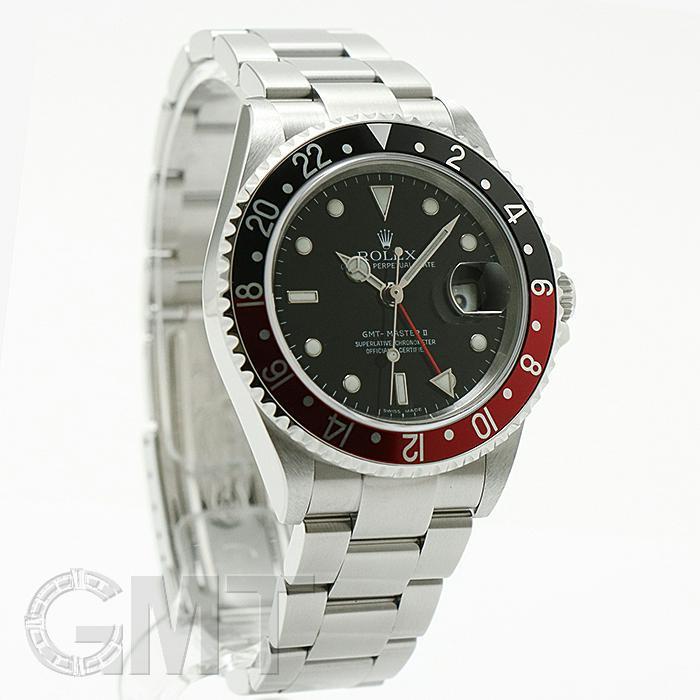 ROLEX（ロレックス） GMTマスターII 16710 ブラック/レッド 保証書2007