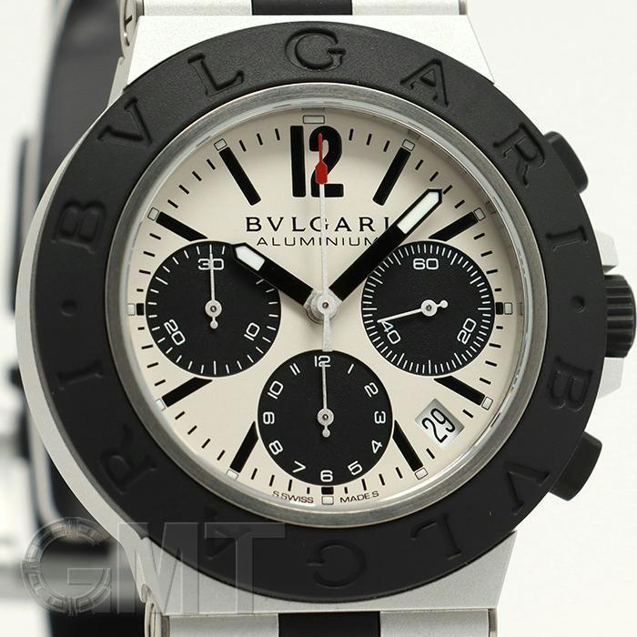 ☆取り引き☆ BVLGARI（ブルガリ） アルミニウム クロノグラフ 103383 BVLGARI 中古