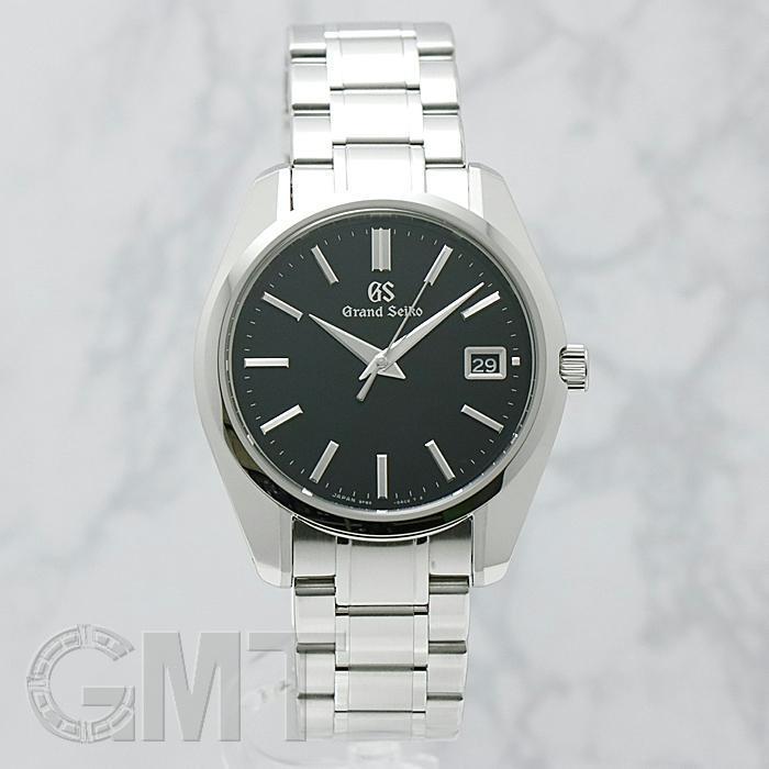 Grand Seiko SBGV223 ヘリテージコレクション クォーツ SBGV223 ブラック Grand Seiko（グランドセイコー）ヘリテージ