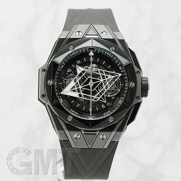 ウブロ ビッグバンウニコ サンブルーII ブラックマジック 418.CX.1107.RX.MXM22【世界限定250本】 HUBLOT 中古メンズ  腕時計 送料無料