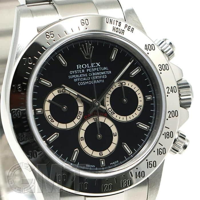 デイトナ（ROLEX） ロレックス デイトナ 16520 ブラック 付属品完品 A