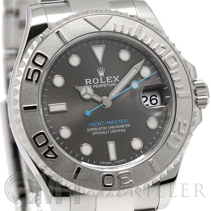 ロレックス ヨットマスター37 268622 スレート 保証書2019年 付属品完品 ランダムシリアル ROLEX 中古レディース 腕時計 送料無料｜gmt｜06