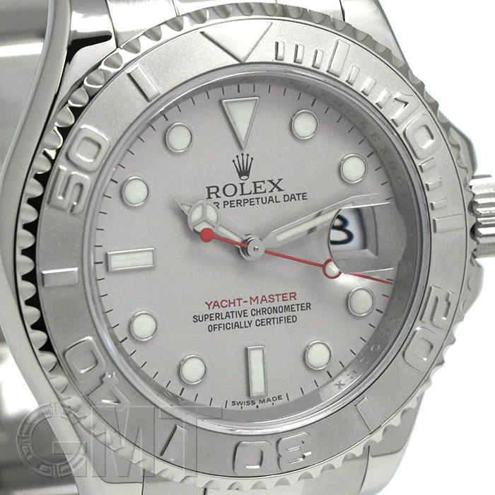 ロレックス ヨットマスター ロレジウム 16622 保証書日付2010年 V番 ROLEX 中古メンズ 腕時計 送料無料｜gmt｜06