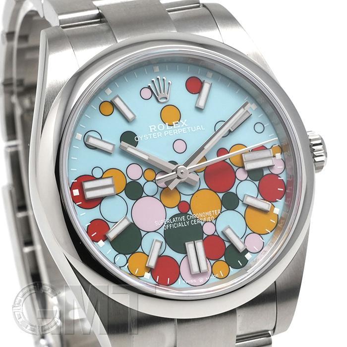 ROLEX（ロレックス） オイスターパーペチュアル 41 124300 ターコイズ