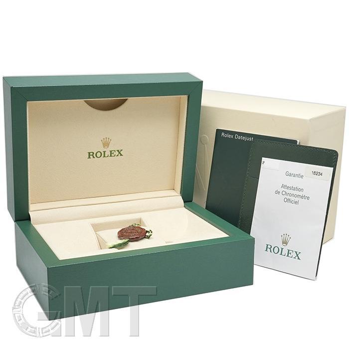 デイトジャスト ロレックス 16234G ソーダライト 保証書2004年 F番