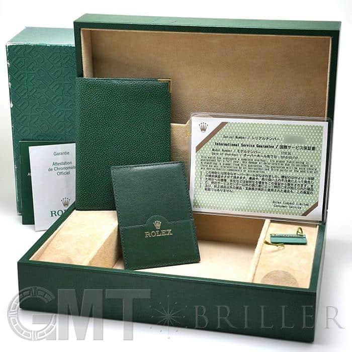 デイトジャスト ロレックス 179136G プラチナ 保証書2005年 K番 ROLEX 